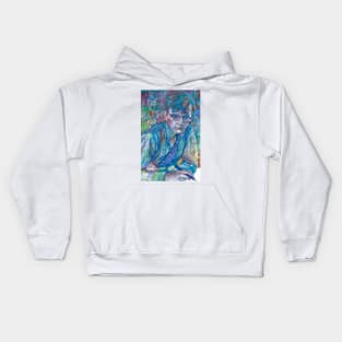 DMITRI SHOSTAKOVICH - watercolor portrait .3 Kids Hoodie